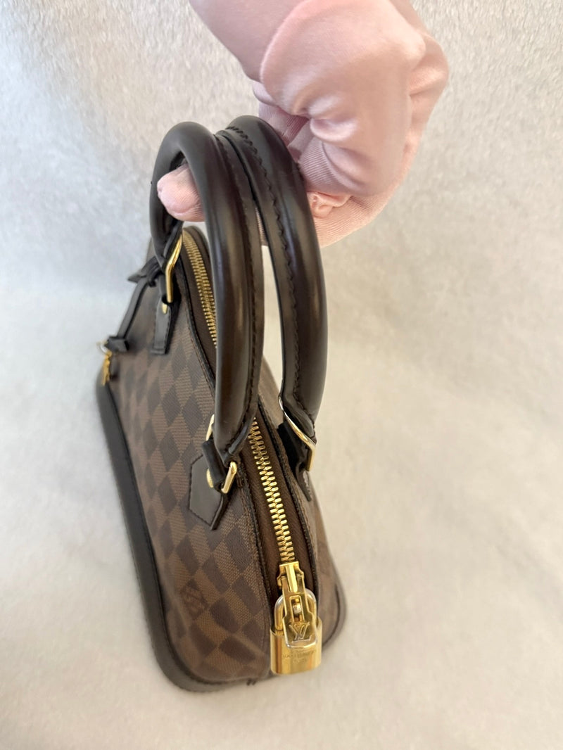 Louis Vuitton Damier Ebene ALMA BB