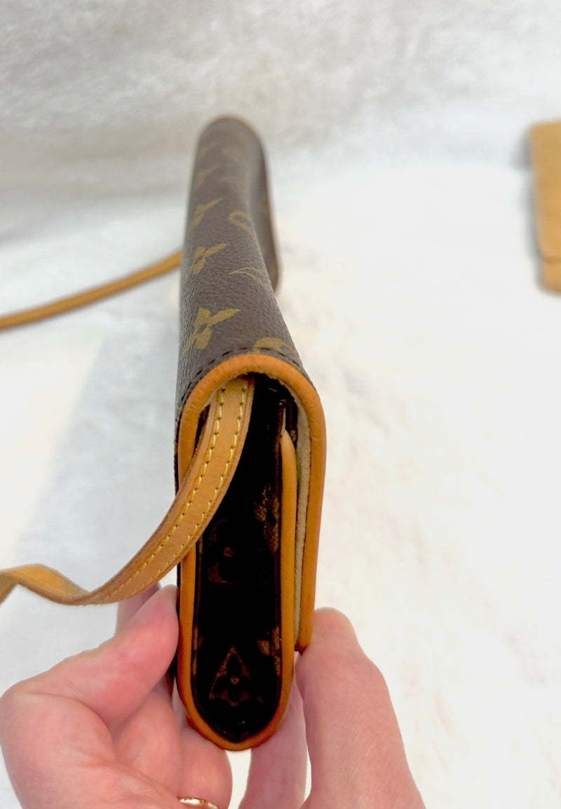 Louis Vuitton Monogram Pochette Twin GM Crossbody