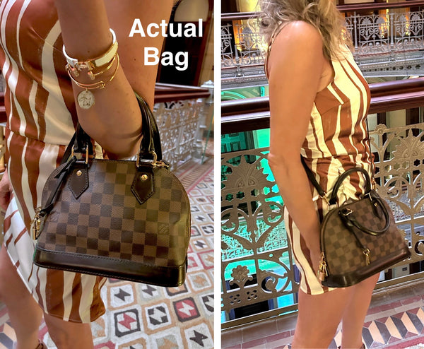 Louis Vuitton Damier Ebene ALMA BB
