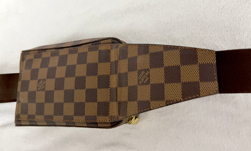 Louis Vuitton Damier Ebene Geronimos Belt/ Sling/ Bum Bag