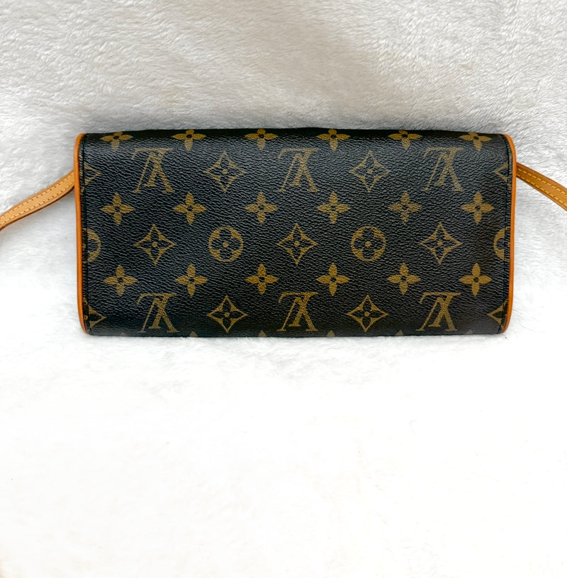 Louis Vuitton Monogram Pochette Twin GM Crossbody