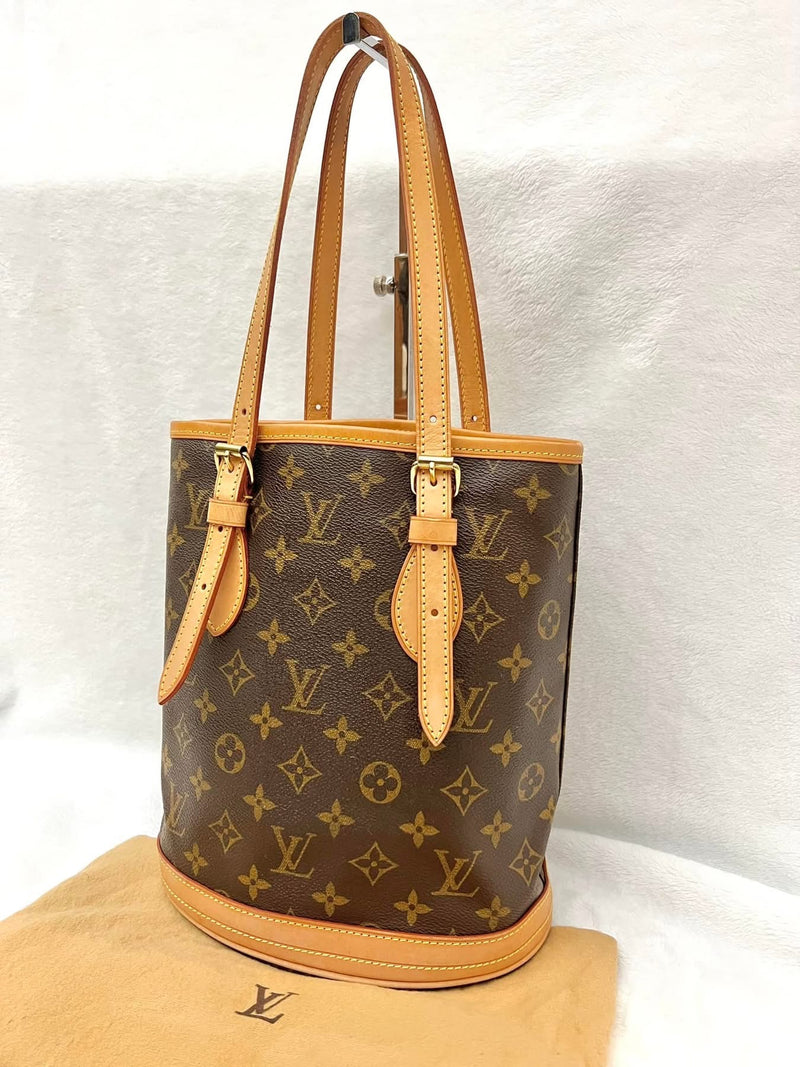 Louis Vuitton Monogram Bucket PM Tote