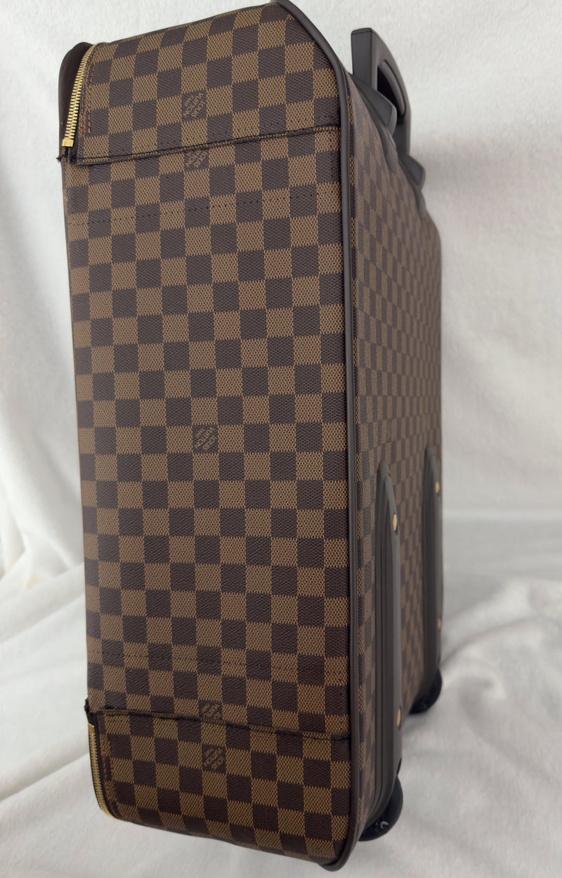 Louis Vuitton Damier Ebene Pegase 55 Luggage
