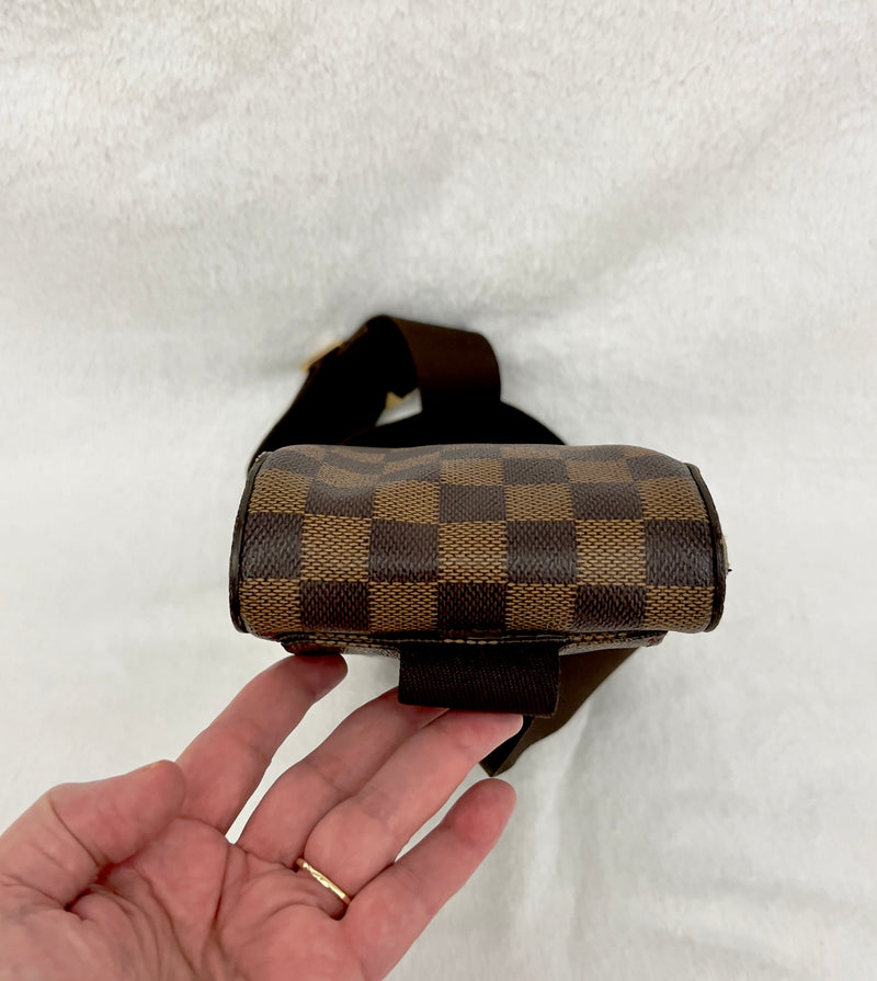 Louis Vuitton Damier Ebene Geronimos Belt/ Sling/ Bum Bag