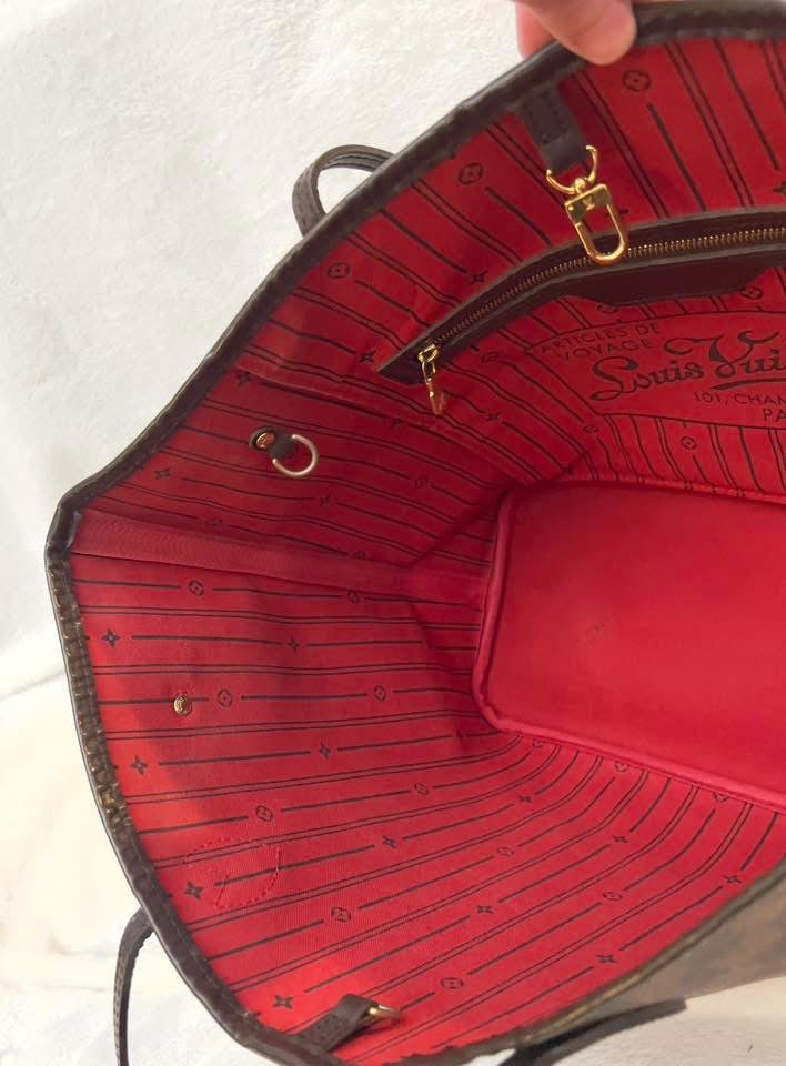 Louis Vuitton Damier Ebene Neverfull MM