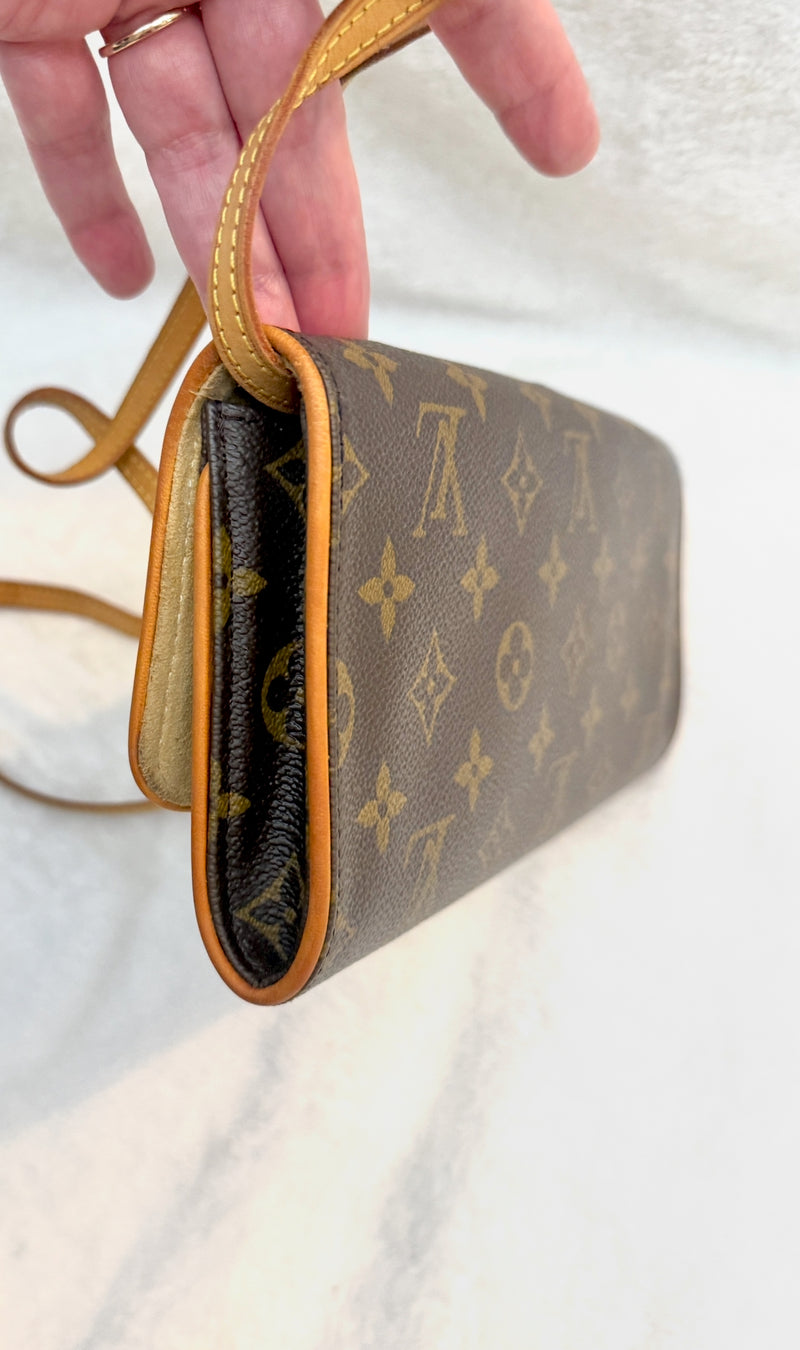 Louis Vuitton Monogram Pochette Twin GM Crossbody