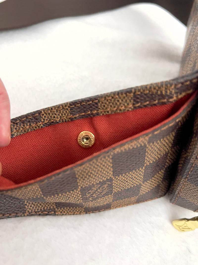 Louis Vuitton Damier Ebene Geronimos Belt/ Sling/ Bum Bag