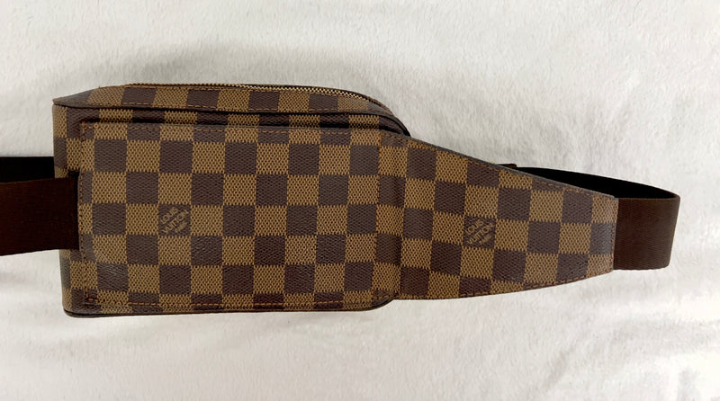 Louis Vuitton Damier Ebene Geronimos Belt/ Sling/ Bum Bag