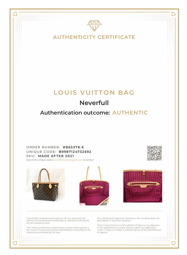 Louis Vuitton Monogram Neverfull PM
Tote Pivoine Interior