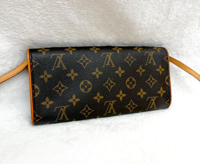 Louis Vuitton Monogram Pochette Twin GM Crossbody