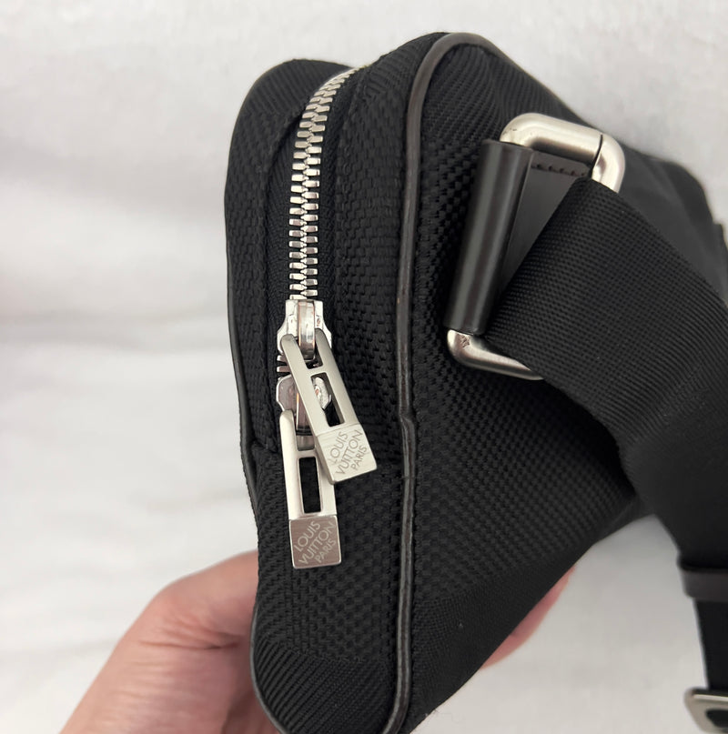 Louis Vuitton Black Damier Geant Acrobat Bum Bag/ Belt Bag