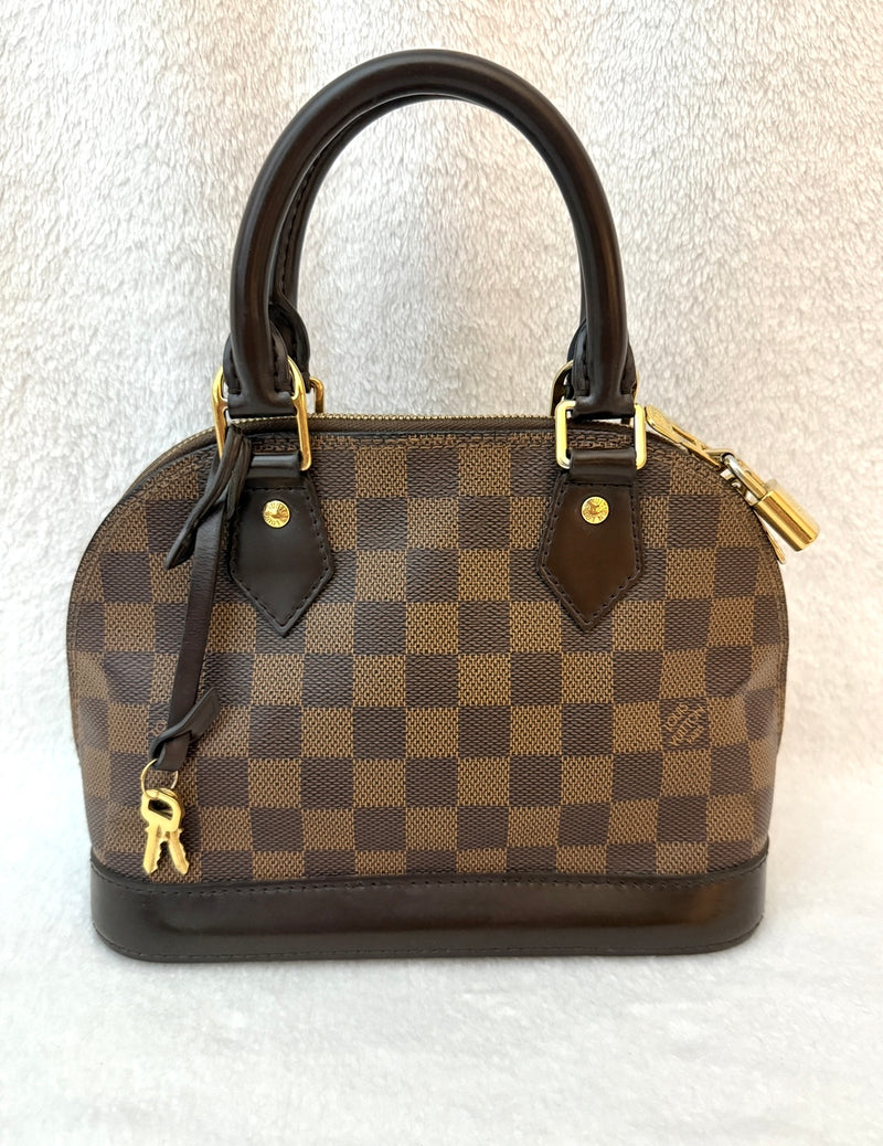 Louis Vuitton Damier Ebene ALMA BB