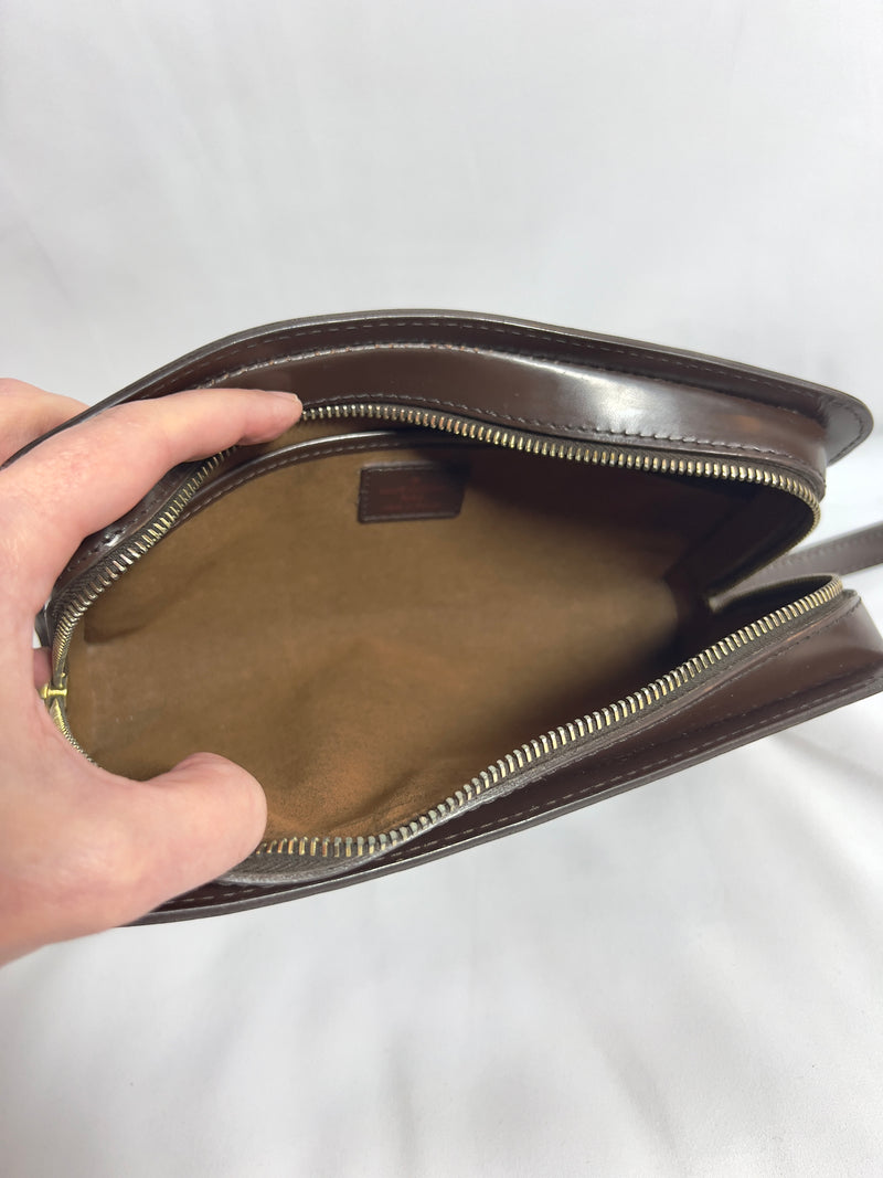 Louis Vuitton Ebene Saint Louis Pochette Clutch/ Wristlet