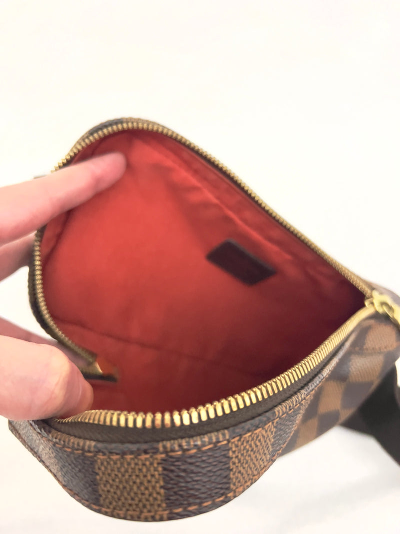 Louis Vuitton Damier Ebene Geronimos Belt/ Sling/ Bum Bag
