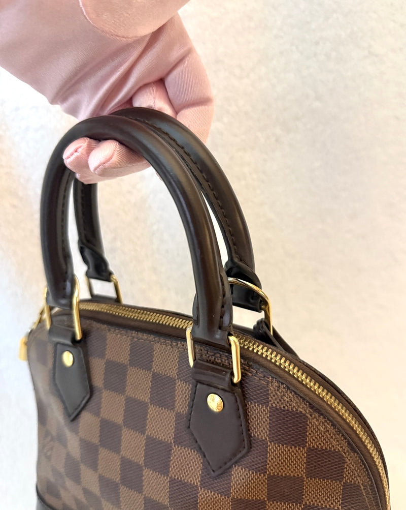 Louis Vuitton Damier Ebene ALMA BB