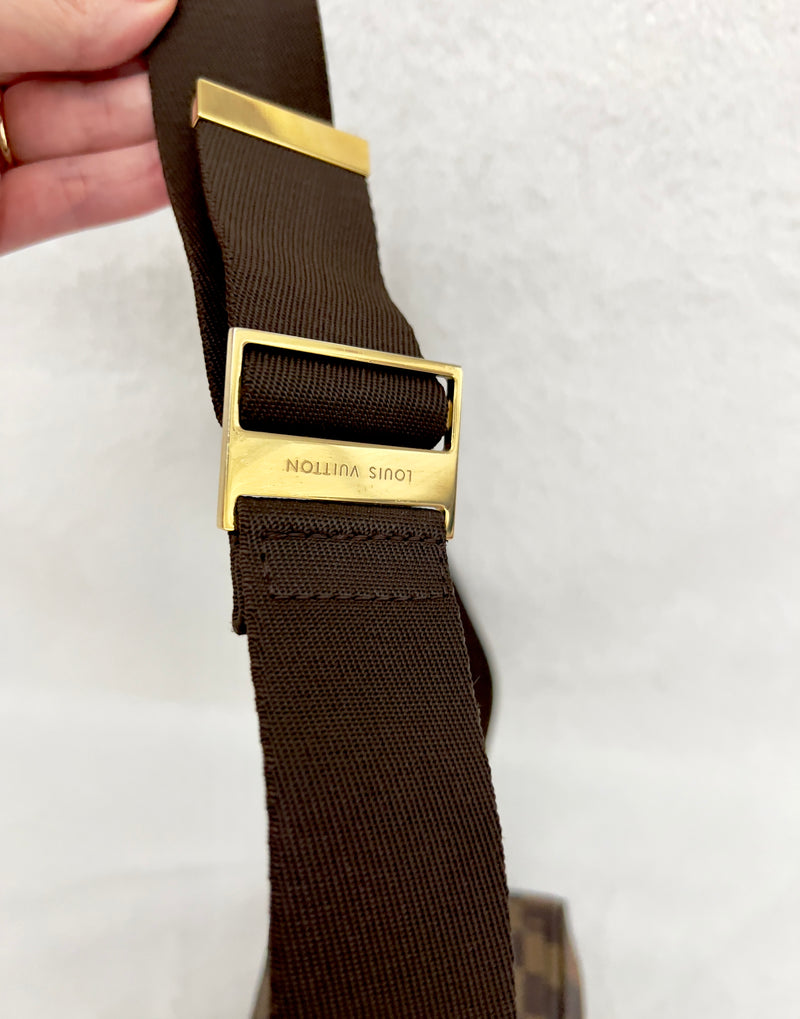 Louis Vuitton Damier Ebene Geronimos Belt/ Sling/ Bum Bag