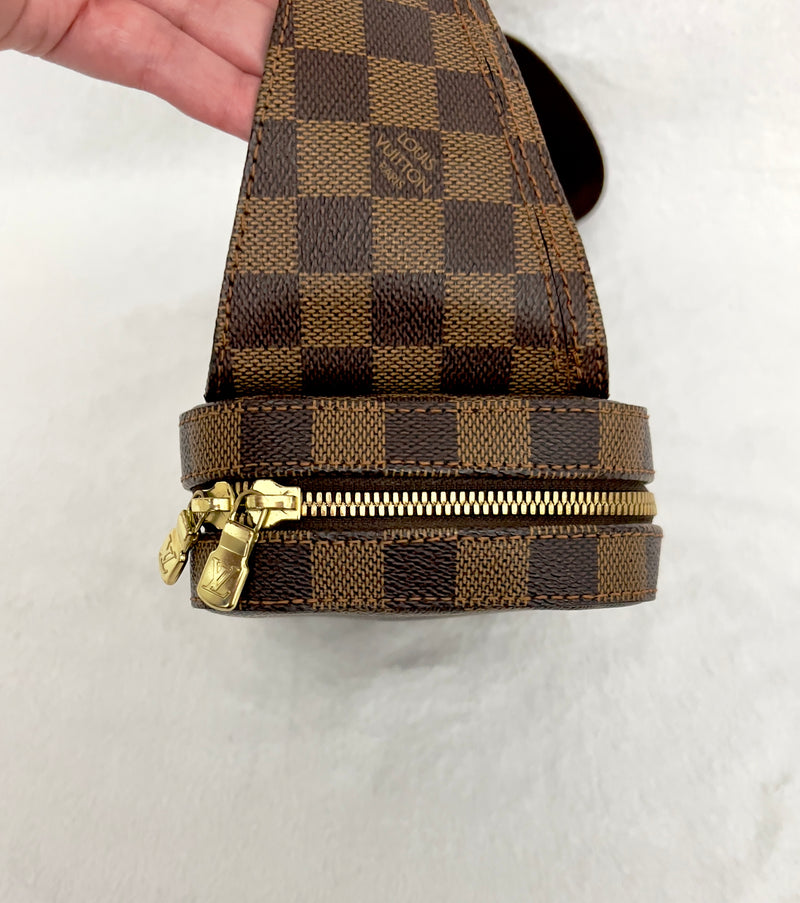 Louis Vuitton Damier Ebene Geronimos Belt/ Sling/ Bum Bag