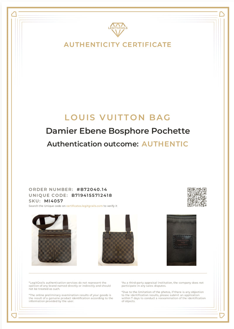 Damier Ebene Bosphore Pochette
Crossbody