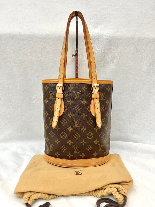 Louis Vuitton Monogram Bucket PM Tote