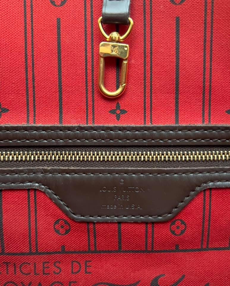 Louis Vuitton Damier Ebene Neverfull MM
