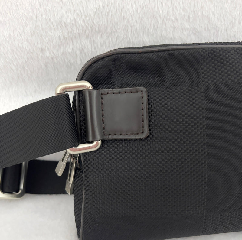 Louis Vuitton Black Damier Geant Acrobat Bum Bag/ Belt Bag
