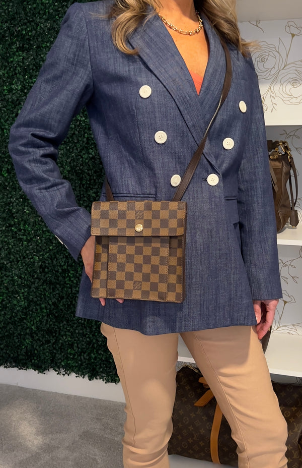 Louis Vuitton Damier Ebene Pimlico Crossbody