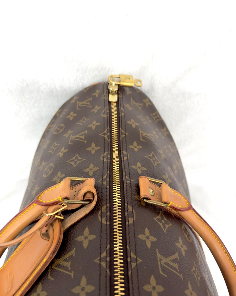 Louis Vuitton Monogram Keepall 55 Bandoulière Duffle