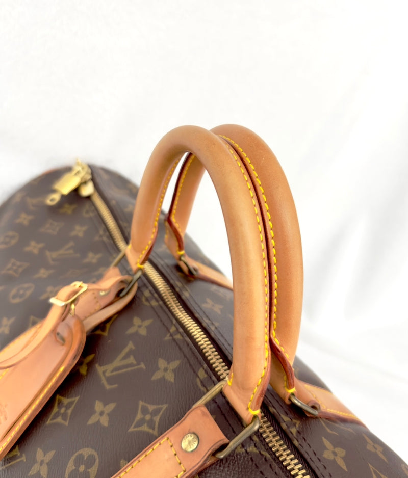 Louis Vuitton Monogram Keepall 55 Bandoulière Duffle
