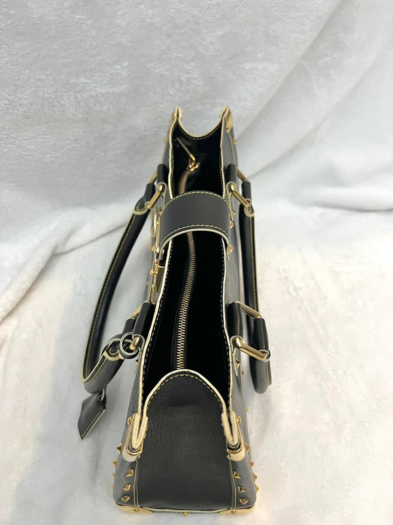 Louis Vuitton Black/ Noir Suhali Leather Le Fabuleux