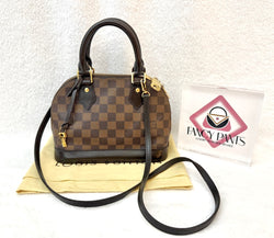 Louis Vuitton Damier Ebene ALMA BB