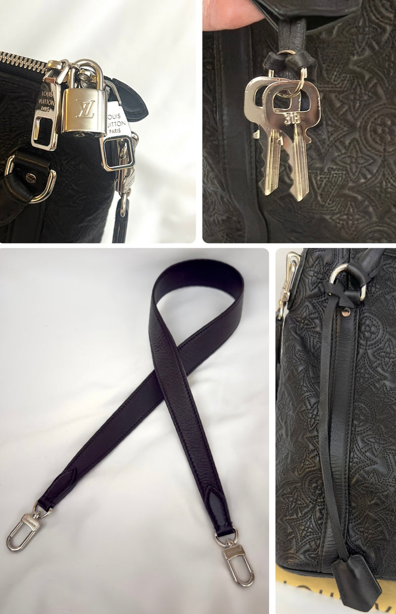 Louis Vuitton Antheia Ixia PM Leather Hobo/ Shoulder Bag