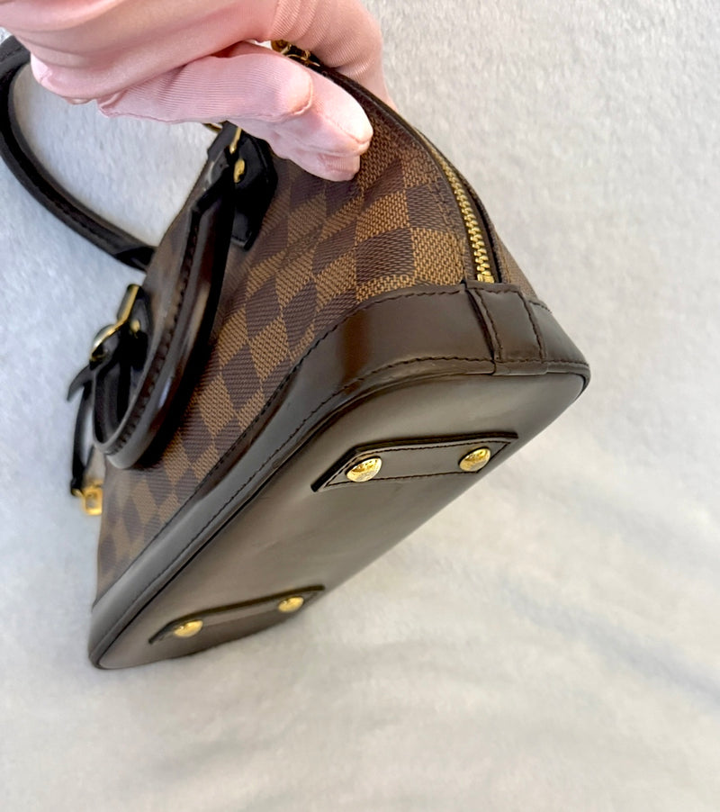 Louis Vuitton Damier Ebene ALMA BB