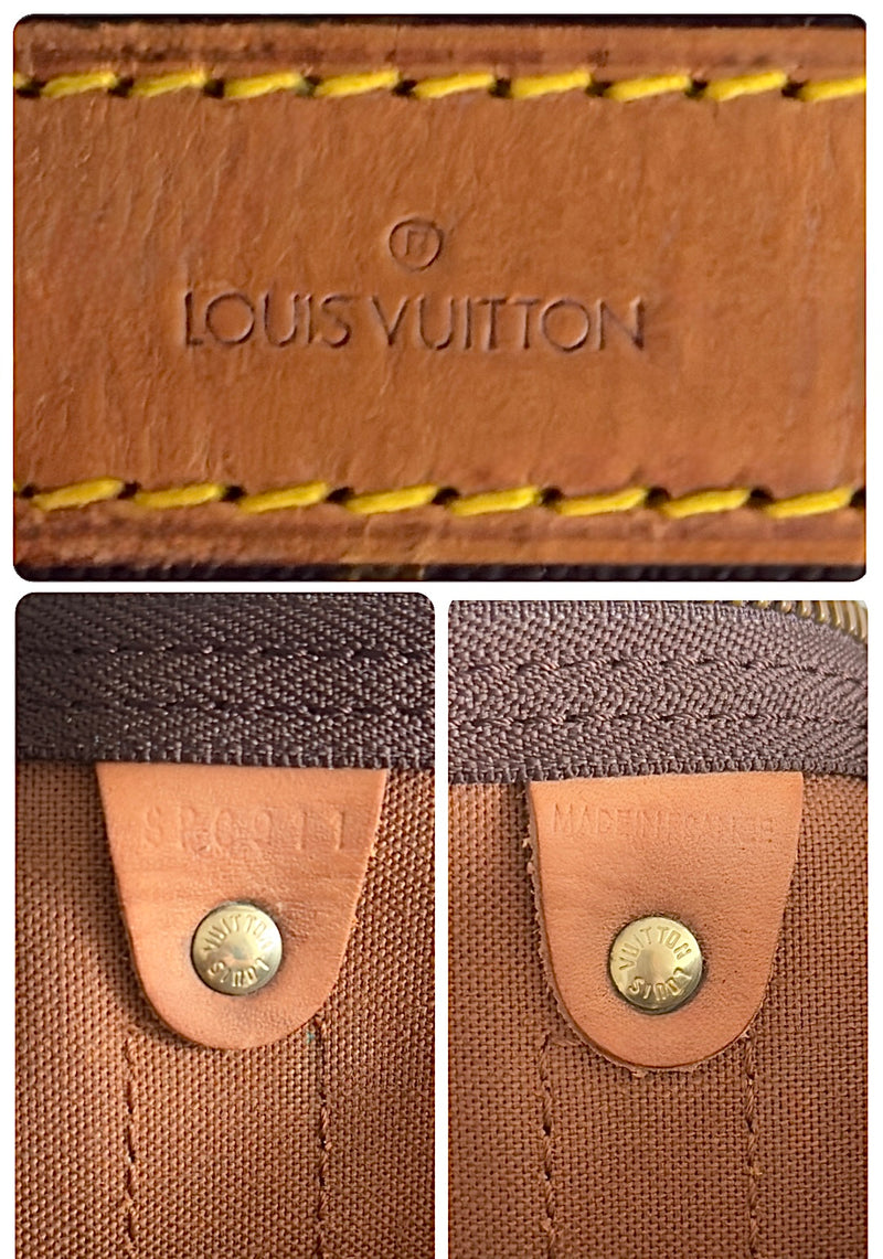 Louis Vuitton Monogram Keepall 55 Bandoulière Duffle