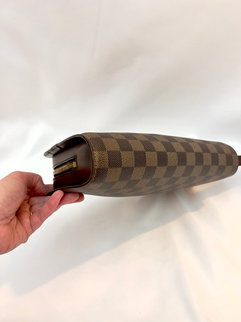Louis Vuitton Ebene Saint Louis Pochette Clutch/ Wristlet