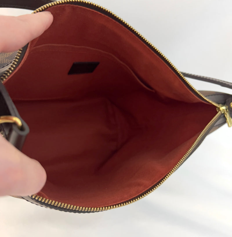 Louis Vuitton Damier Ebene Illovo MM Hobo / Shoulder Bag