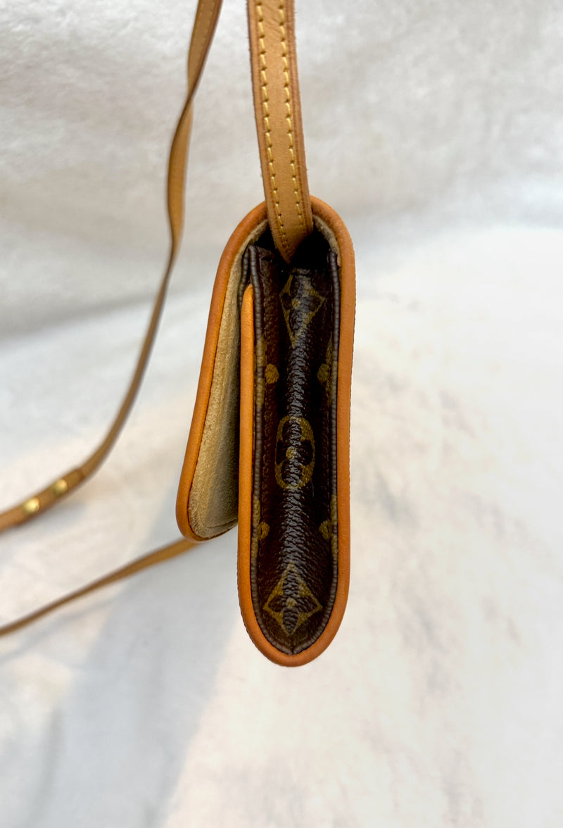Louis Vuitton Monogram Pochette Twin GM Crossbody