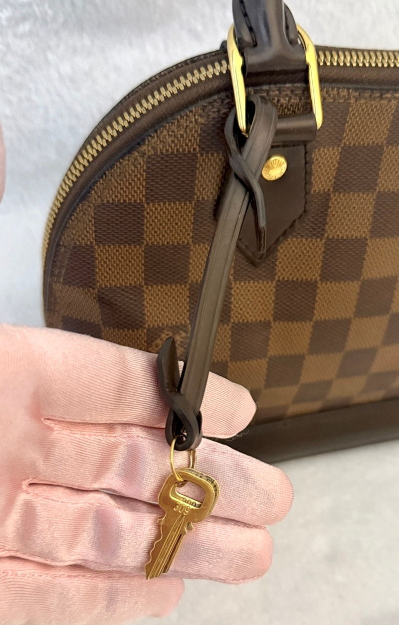 Louis Vuitton Damier Ebene ALMA BB