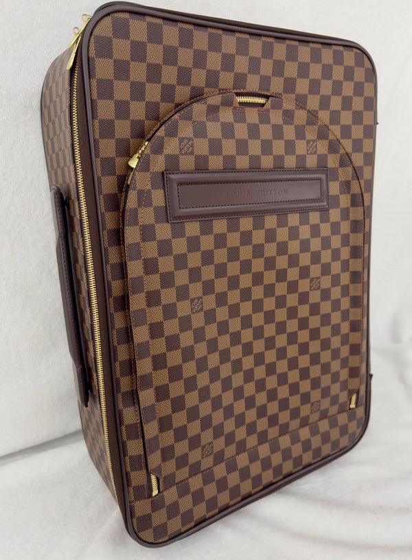 Louis Vuitton Damier Ebene Pegase 55 Luggage