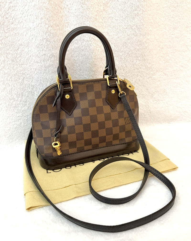 Louis Vuitton Damier Ebene ALMA BB