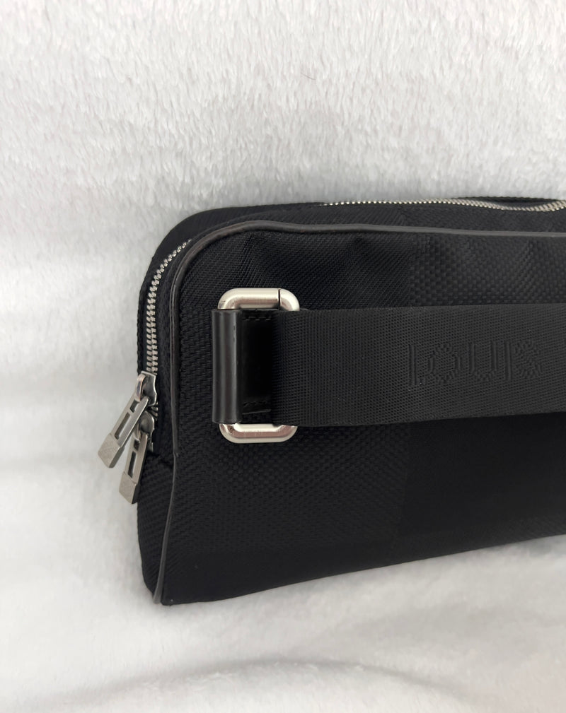 Louis Vuitton Black Damier Geant Acrobat Bum Bag/ Belt Bag