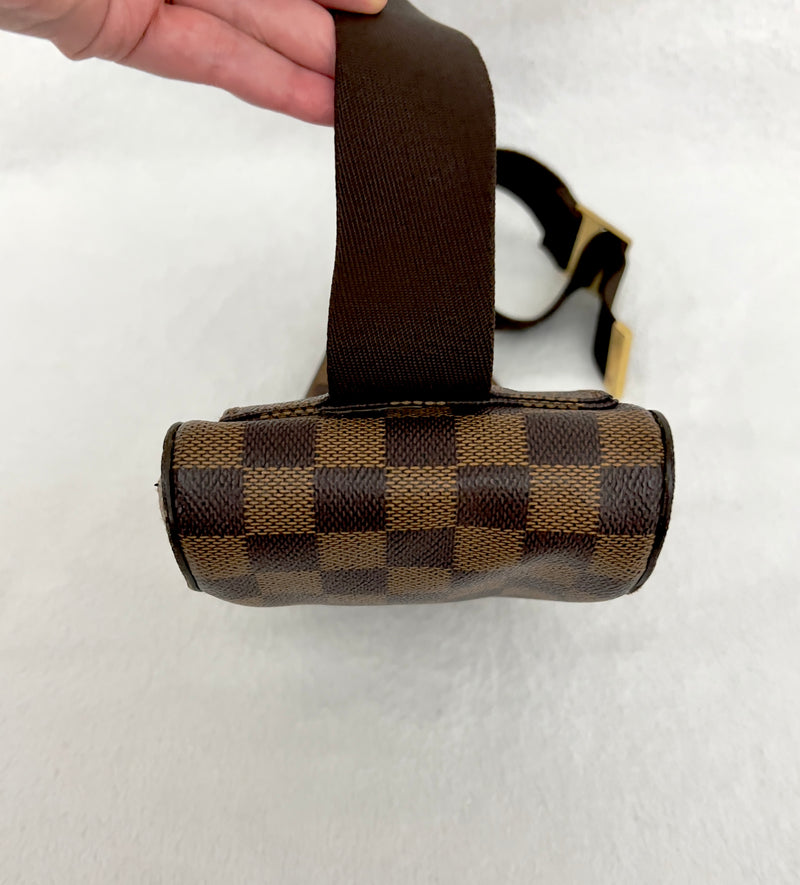 Louis Vuitton Damier Ebene Geronimos Belt/ Sling/ Bum Bag
