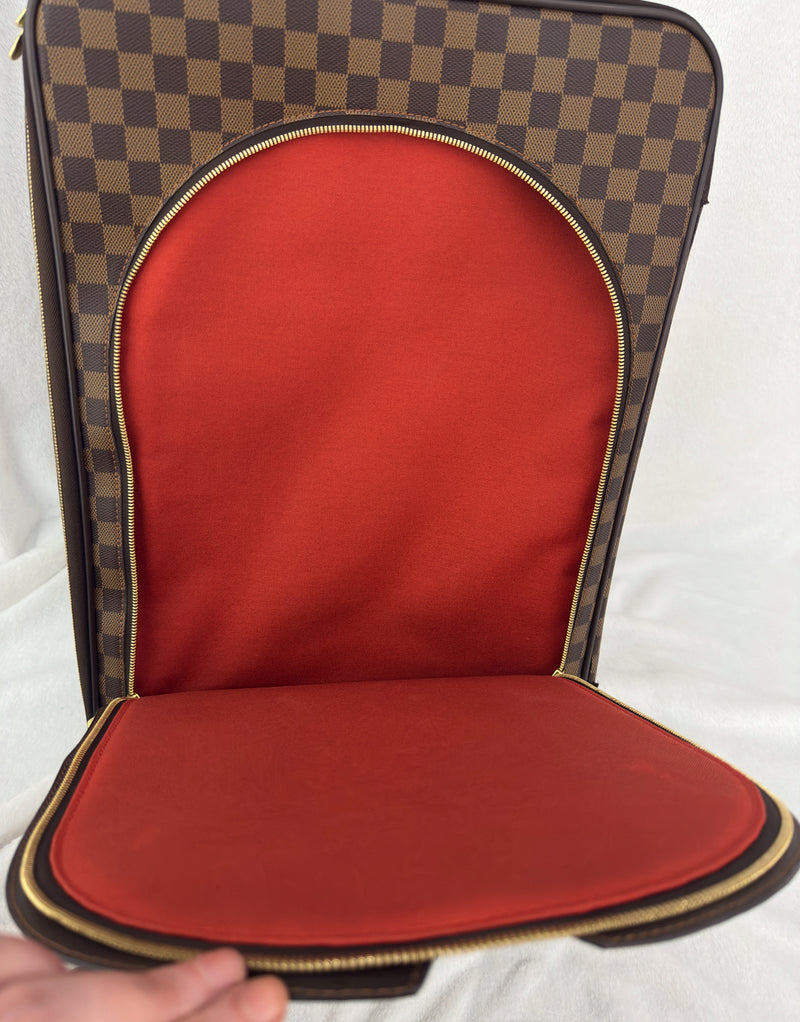 Louis Vuitton Damier Ebene Pegase 55 Luggage