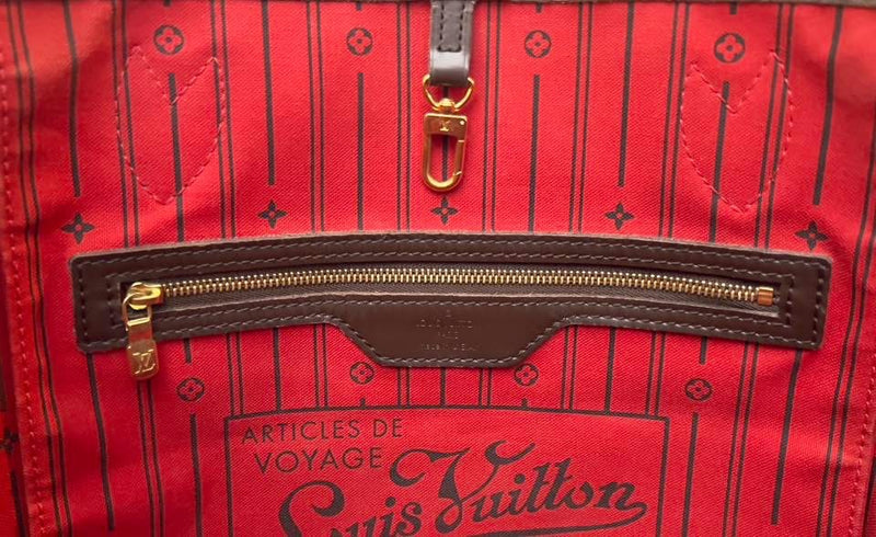Louis Vuitton Damier Ebene Neverfull MM