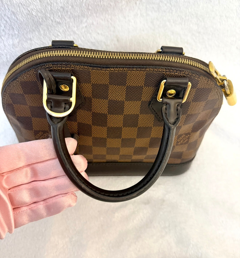 Louis Vuitton Damier Ebene ALMA BB