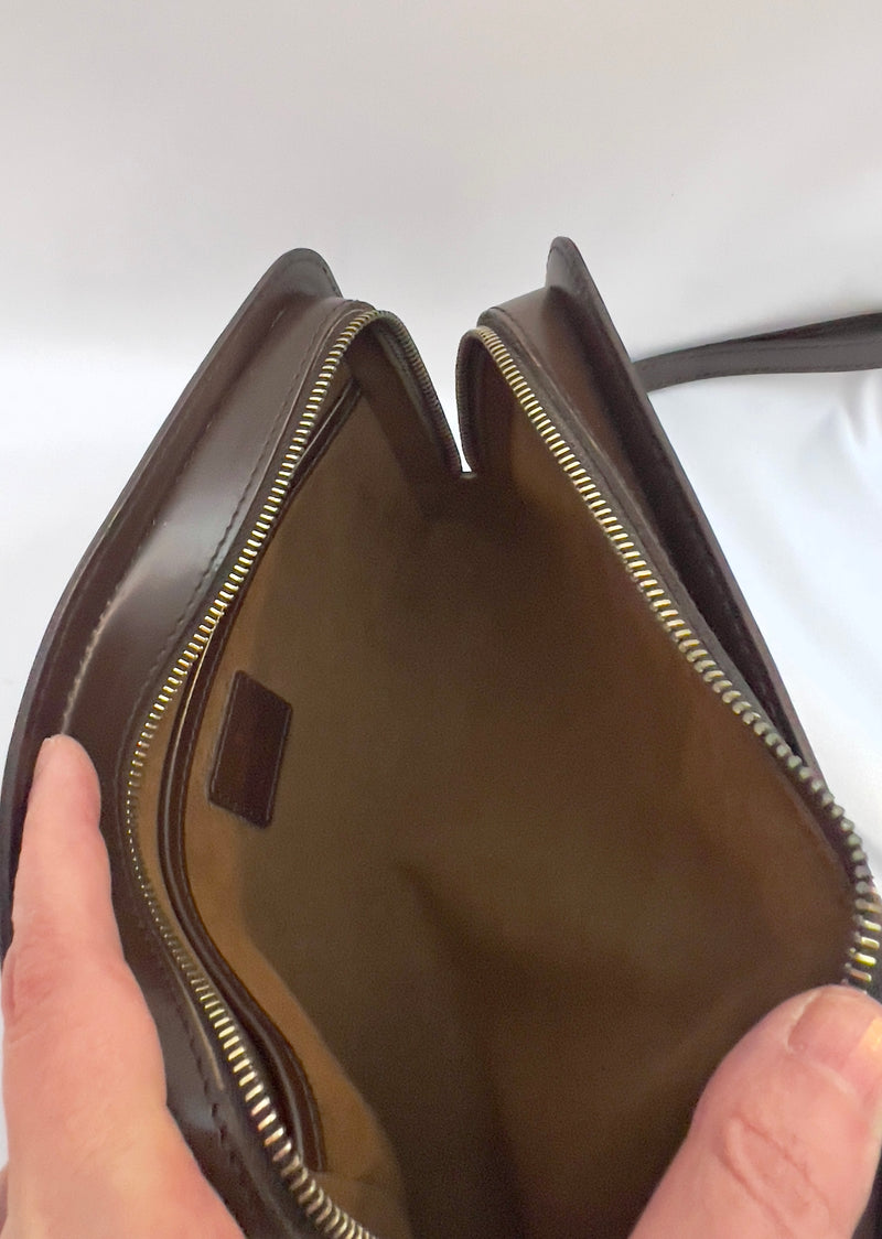 Louis Vuitton Ebene Saint Louis Pochette Clutch/ Wristlet